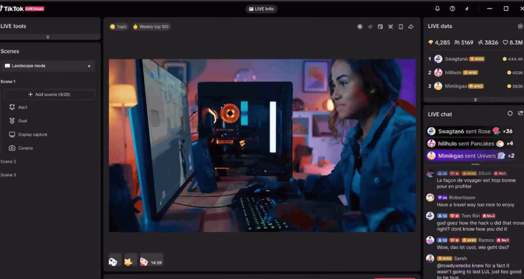 Cara Live TikTok di Laptop dan PC