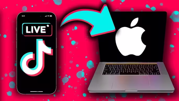 Cara Live TikTok di MacBook