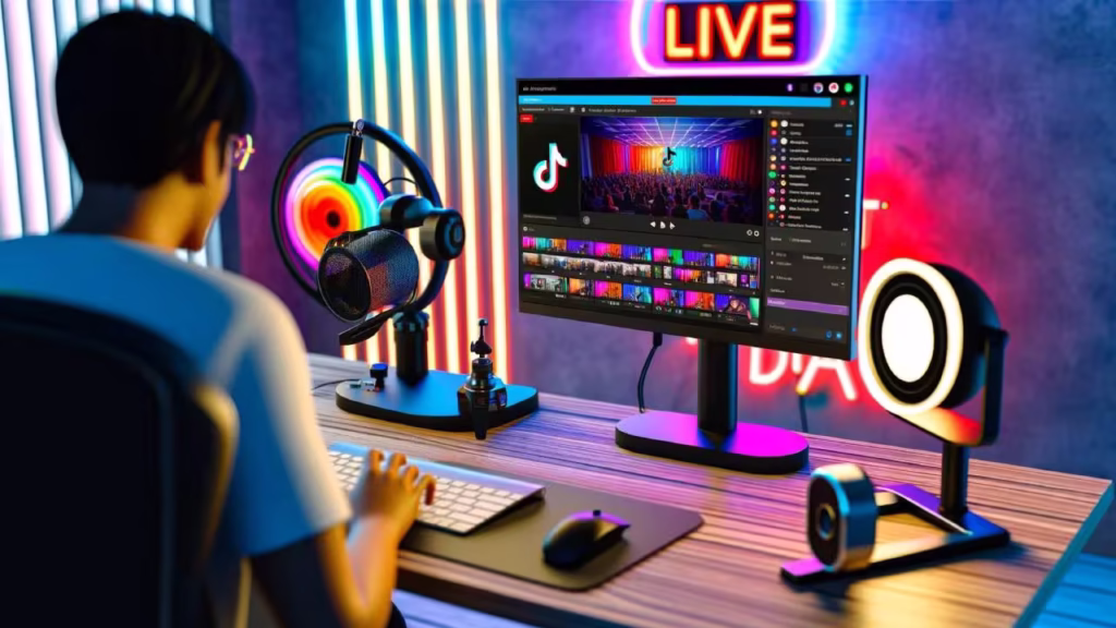 Cara Live TikTok di PC Pakai Kamera HP