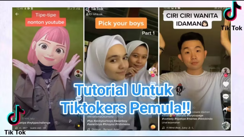 Cara Membuat Video TikTok dengan Tulisan