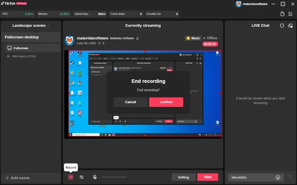 Cara Menonton dan Berinteraksi di Live TikTok via Laptop