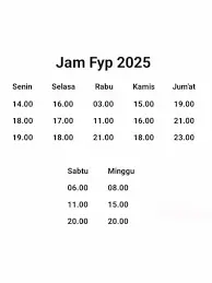 Apa Itu Jadwal FYP TikTok