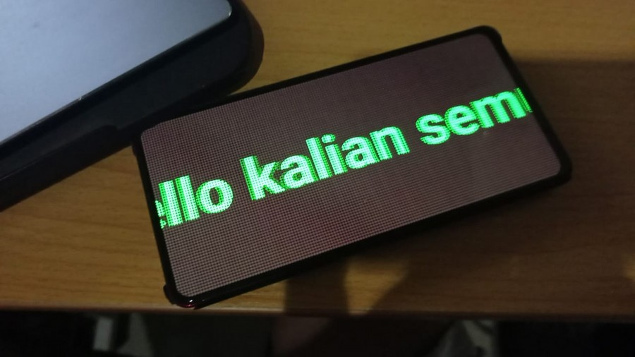 Apa Itu Tulisan Berjalan