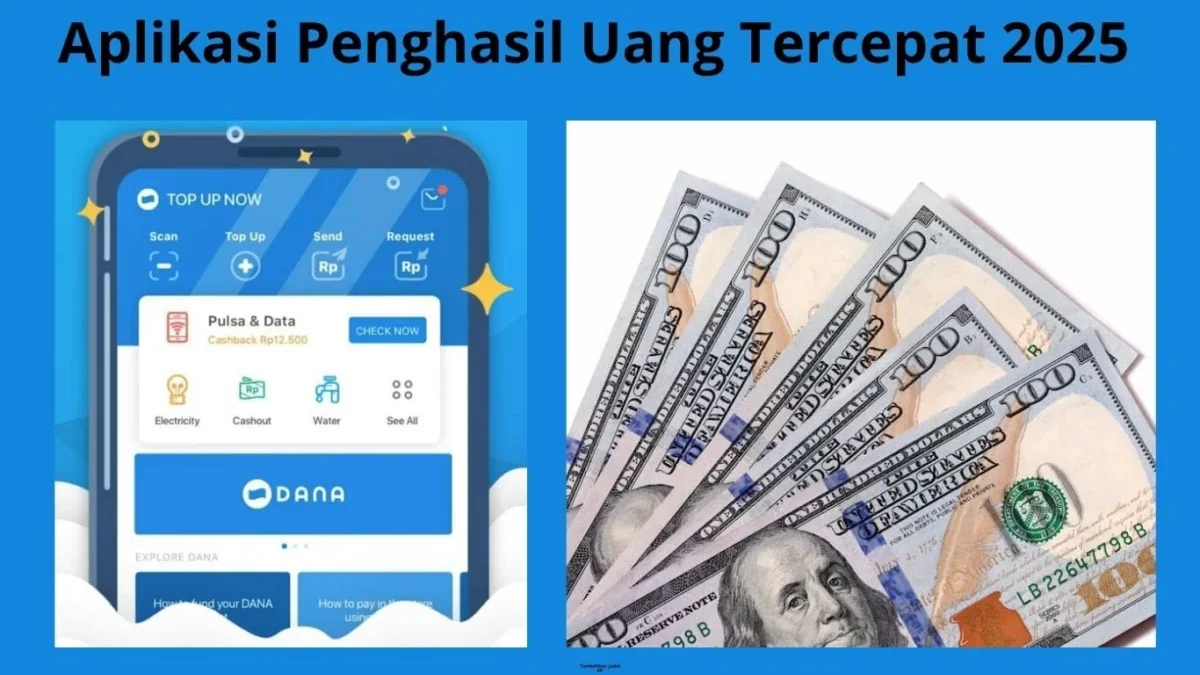 Inilah Aplikasi Penghasil Uang Tercepat Tahun Ini Saldo Nambah Sekejap