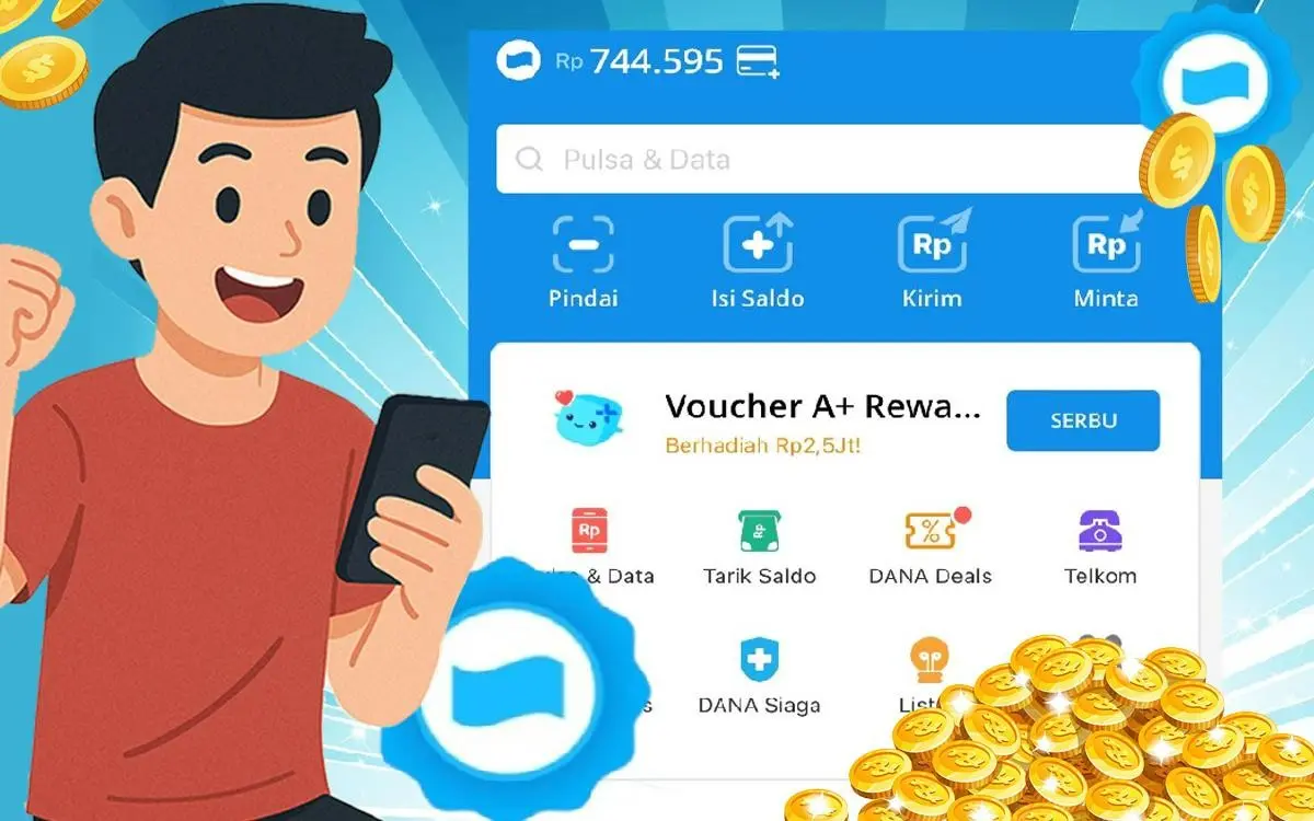 Langsung Cair! Rekomendasi Aplikasi Penghasil Uang ke DANA Terbaik Tahun Ini