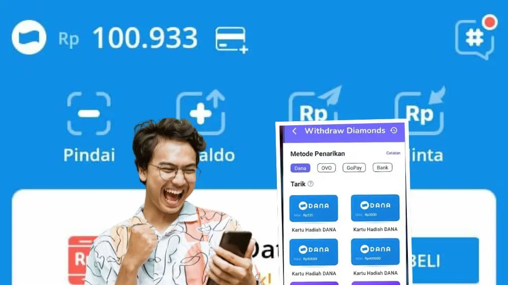 Main Game Langsung Dapat Saldo DANA! Aplikasi Game Penghasil Uang DANA Ini Bikin Mager Makin Produktif