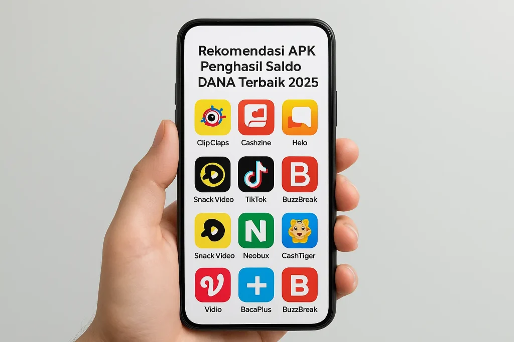 Rekomendasi APK Penghasil Saldo DANA Terbaik 2025