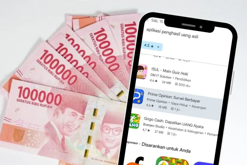 Rekomendasi Aplikasi Penghasil Uang Asli