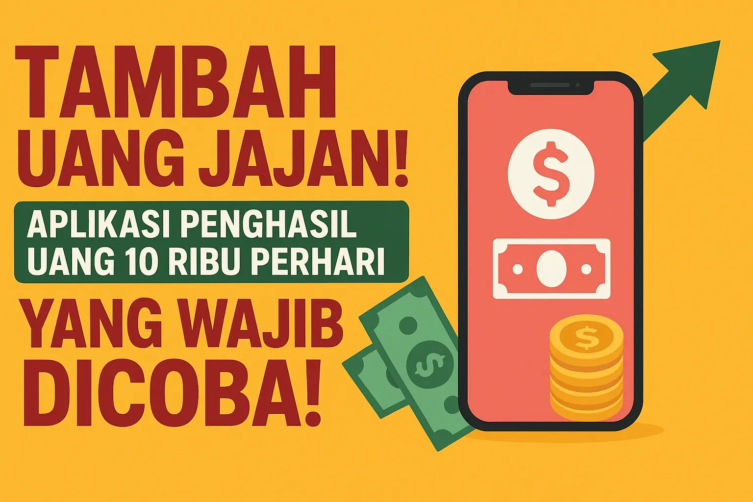 Tambah Uang Jajan! Aplikasi Penghasil Uang 10 Ribu Perhari yang Wajib Dicoba!