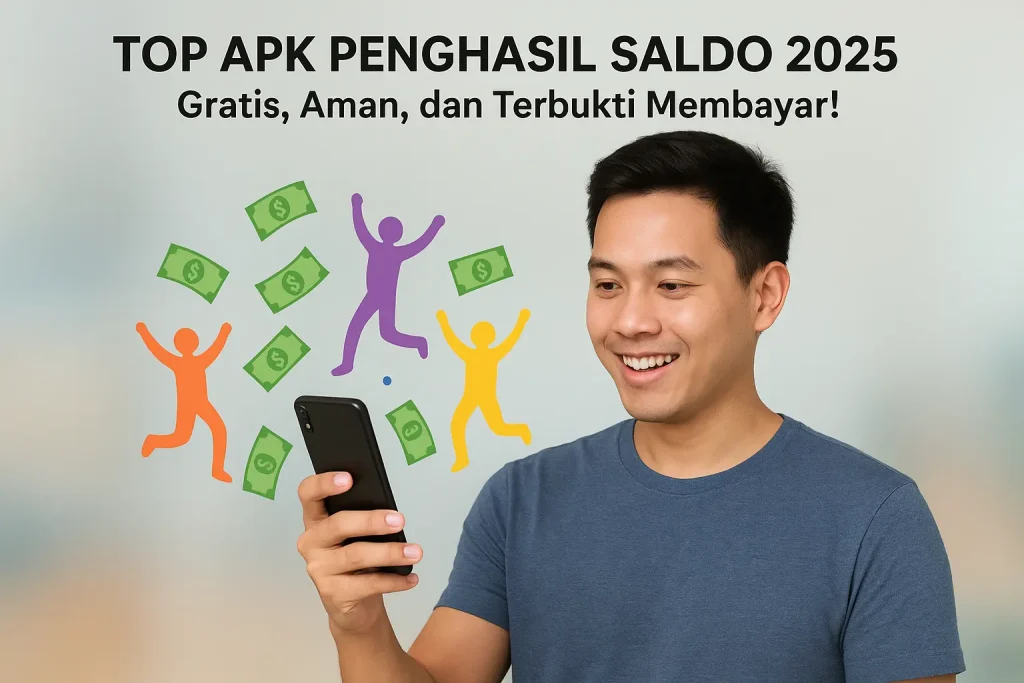 Top APK Penghasil Saldo 2025 Gratis, Aman, dan Terbukti Membayar!