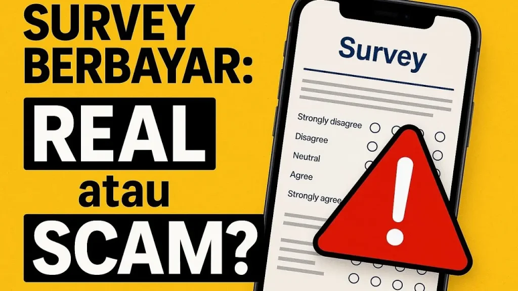 Apakah Survey Berbayar Itu Penipuan