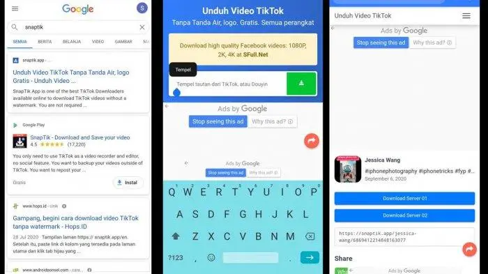 Cara Download Video TikTok Tanpa Watermark Tanpa Aplikasi
