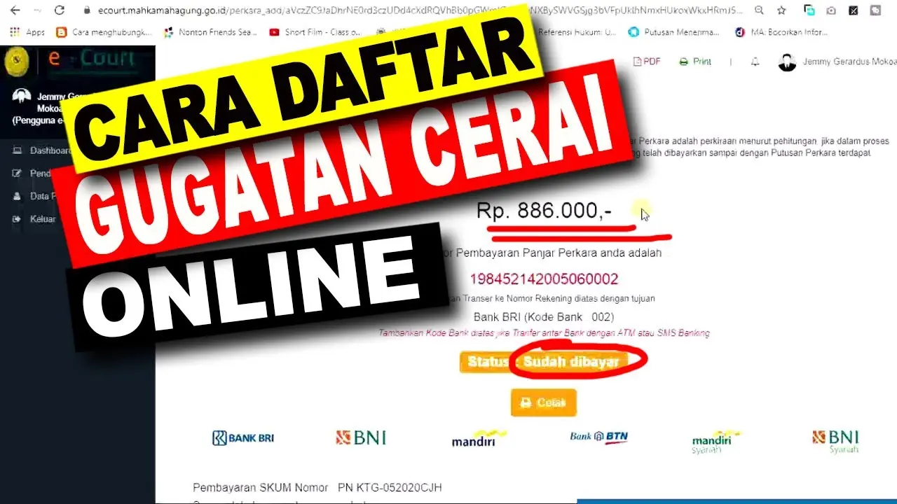 Cara Mengajukan Gugatan Cerai Online: Proses Praktis Tanpa Ribet