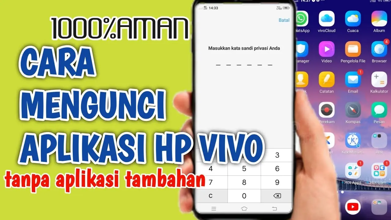 Cara Mengunci Aplikasi di HP Vivo dengan Mudah, Privasi Aman 100%