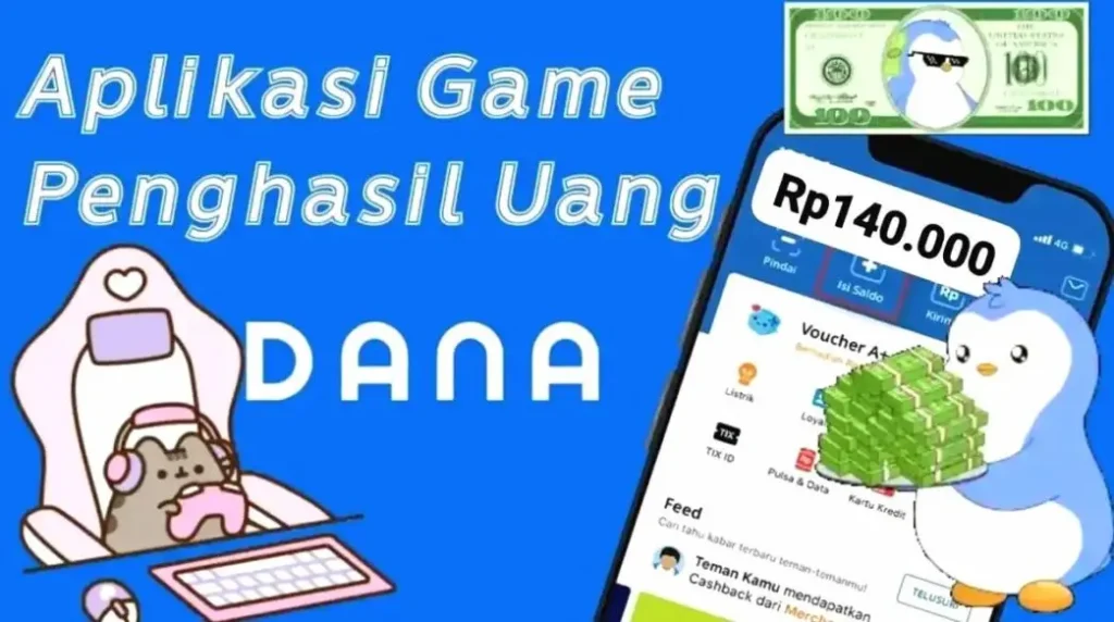 Game Yang Bikin Kamu Dapat Saldo DANA Setiap Hari