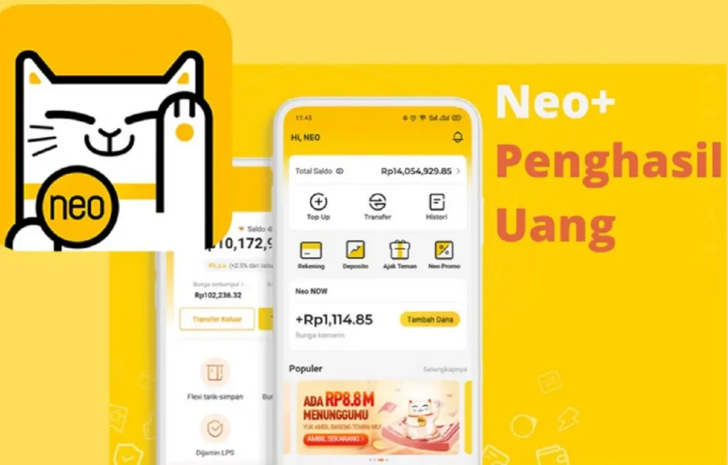 NeoBank Aplikasi Penghasil Uang Langsung ke Rekening