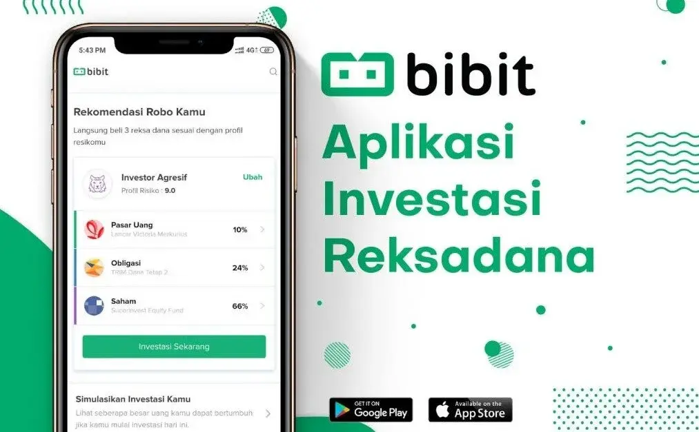 bibit - aplikasi investasi penghasil uang
